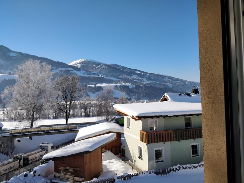 Neighbourhood, Winter, Mountain view
