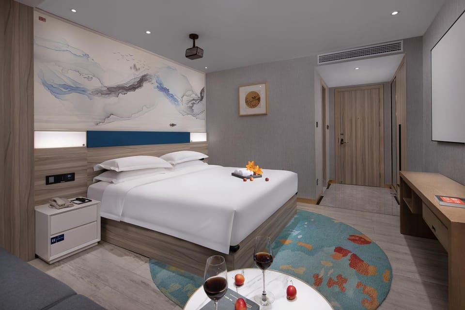 Bed, Living room, Bedroom