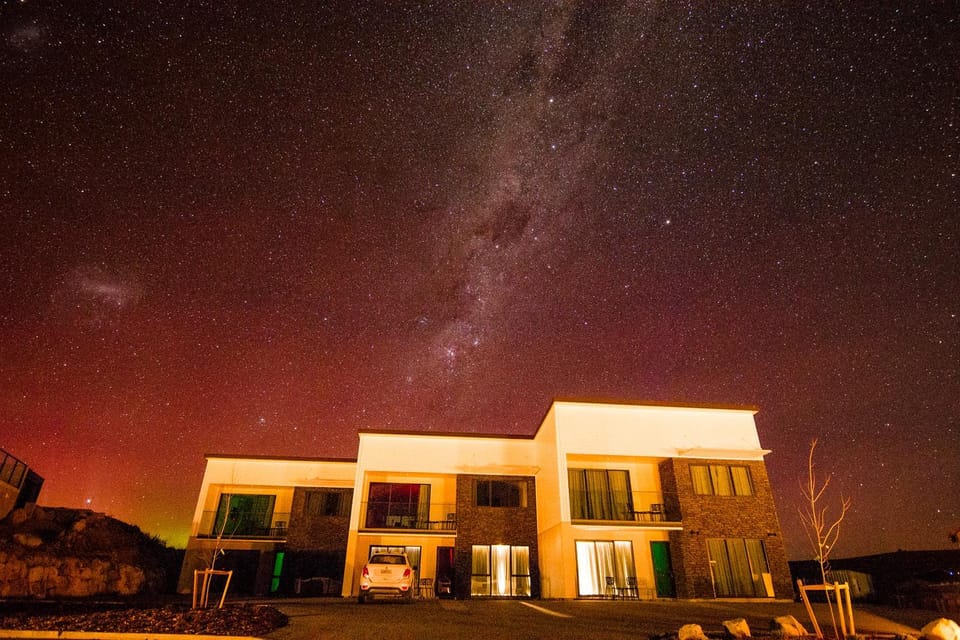 Property building, Night, On site