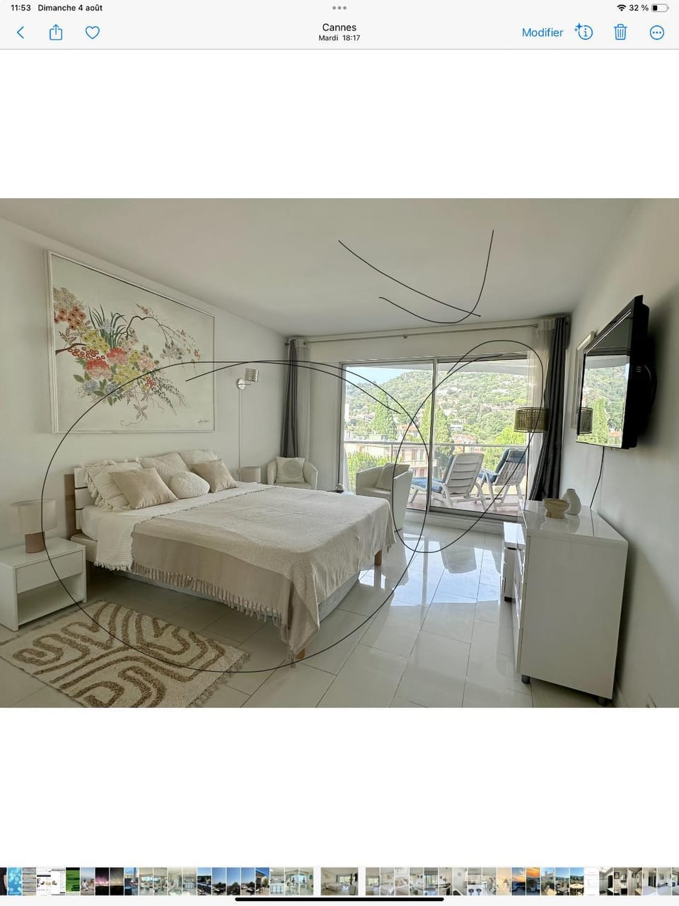 Bed, TV and multimedia, Living room, Photo of the whole room, Bedroom