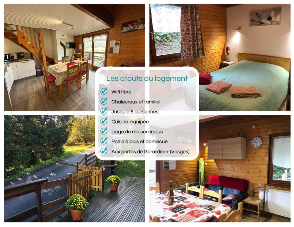 Chalet LE TREMPLIN - wifi, BBQ, parking Chalet in Xonrupt-Longemer
