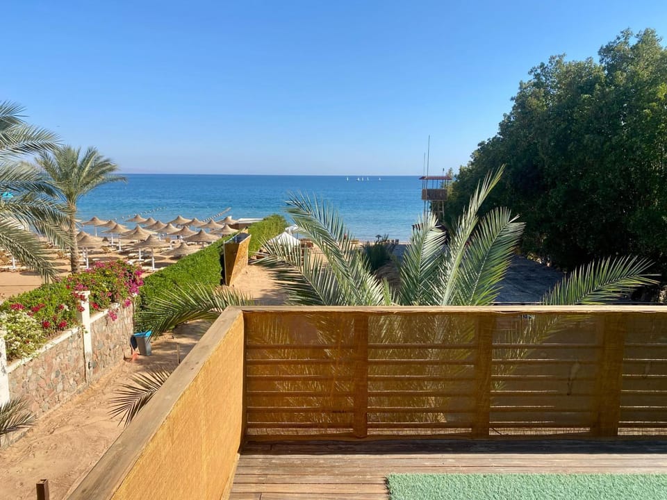 Natural landscape, Beach, Sea view, sunbed