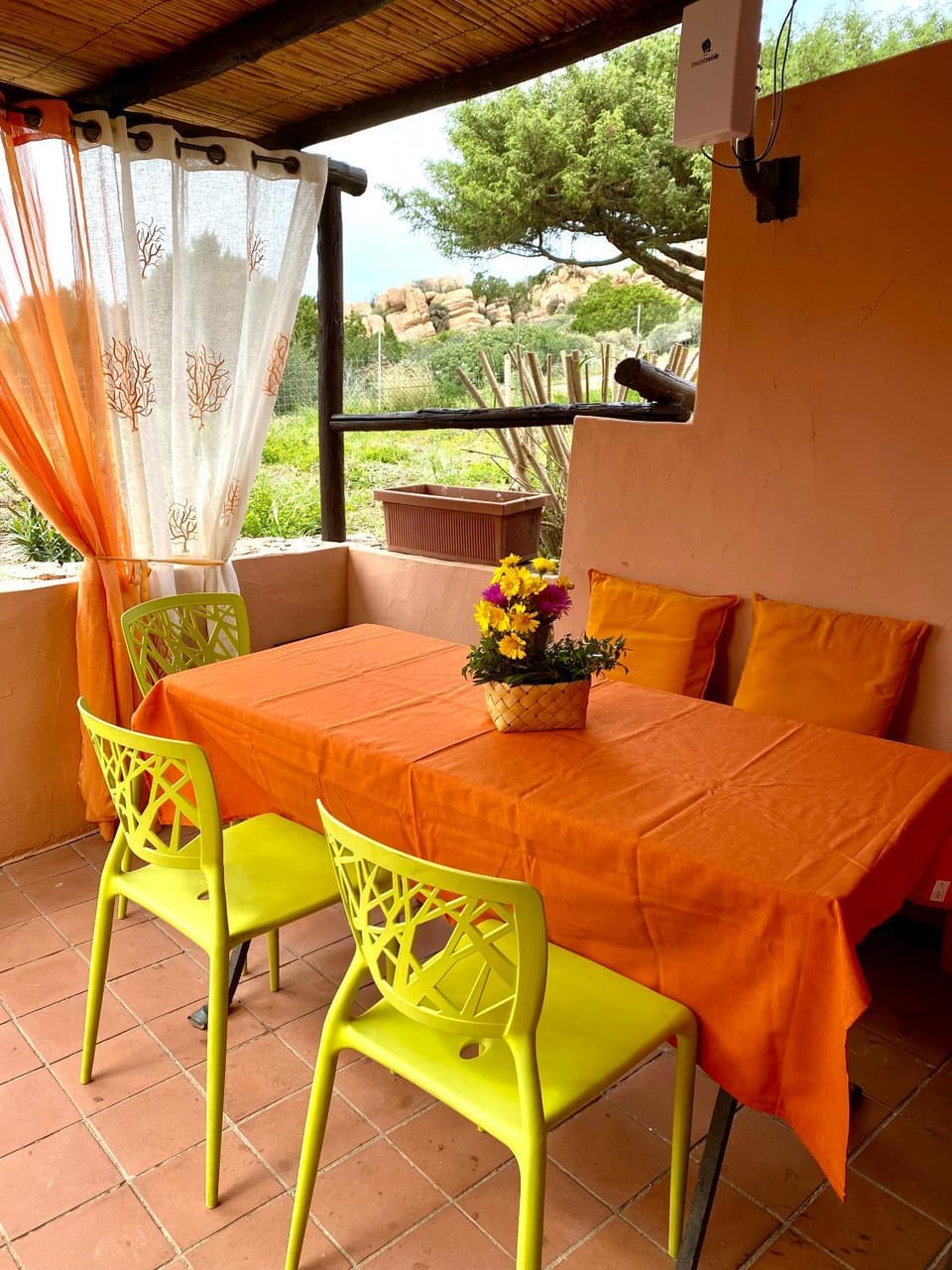 Patio, Garden view