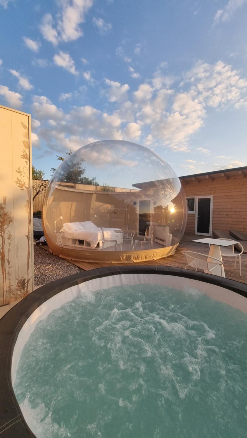 Hot Tub, Sunset