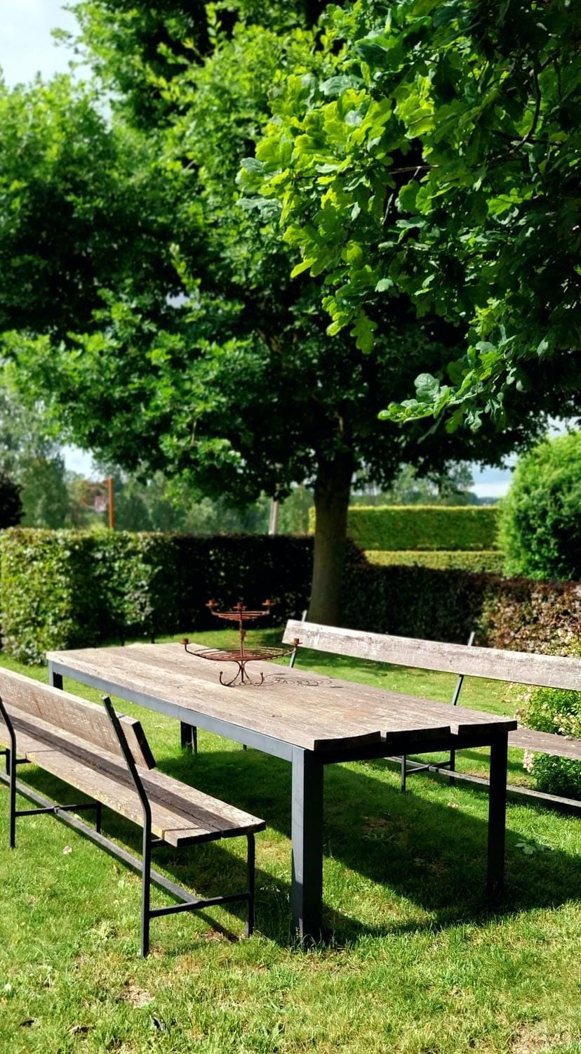 Property building, Spring, Day, Natural landscape, Garden, Balcony/Terrace, Garden view, Garden view, Drinks