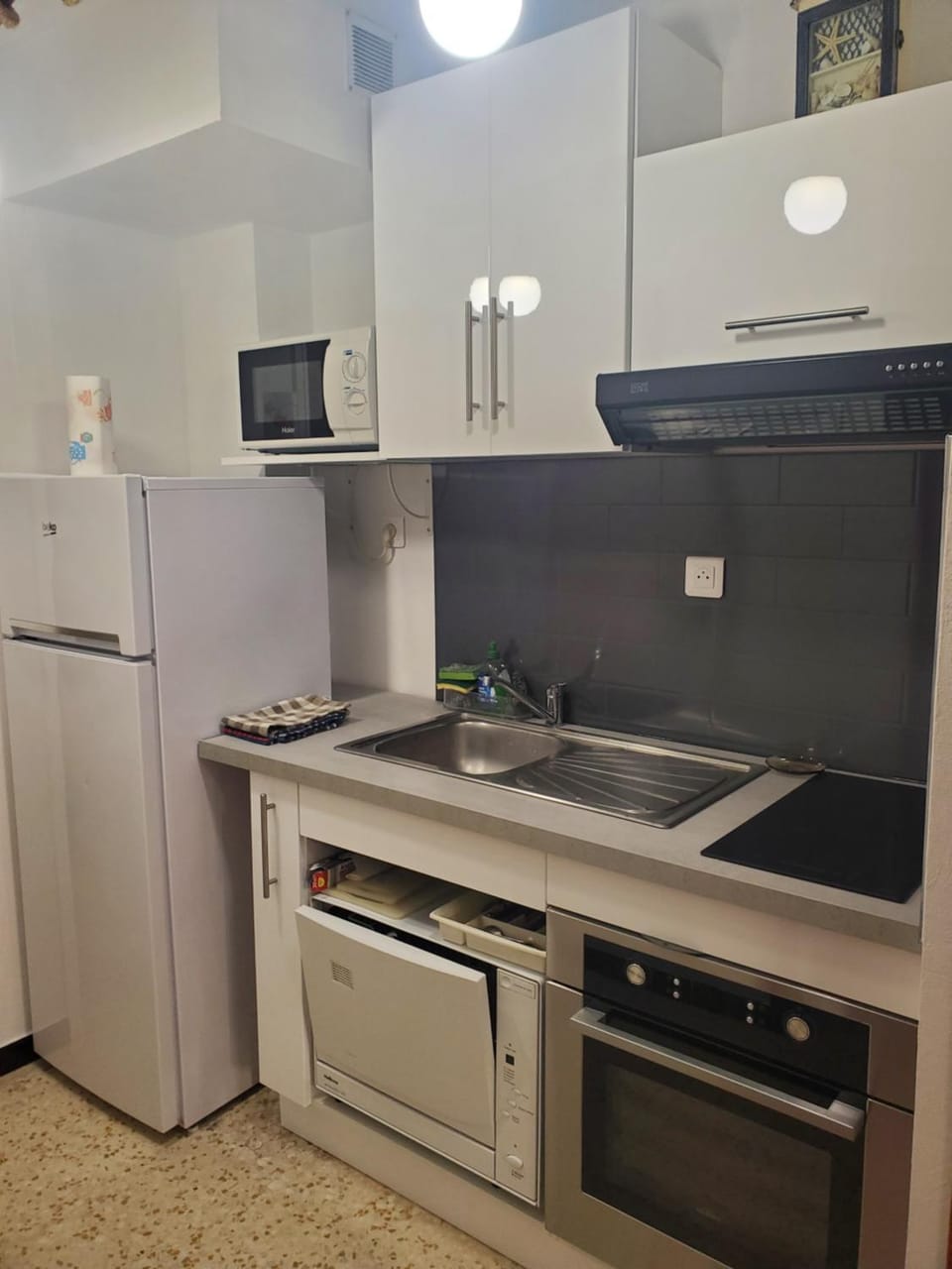 studio 4 pers terrasse climatisation parking privé 300m plage Apartment in Agde