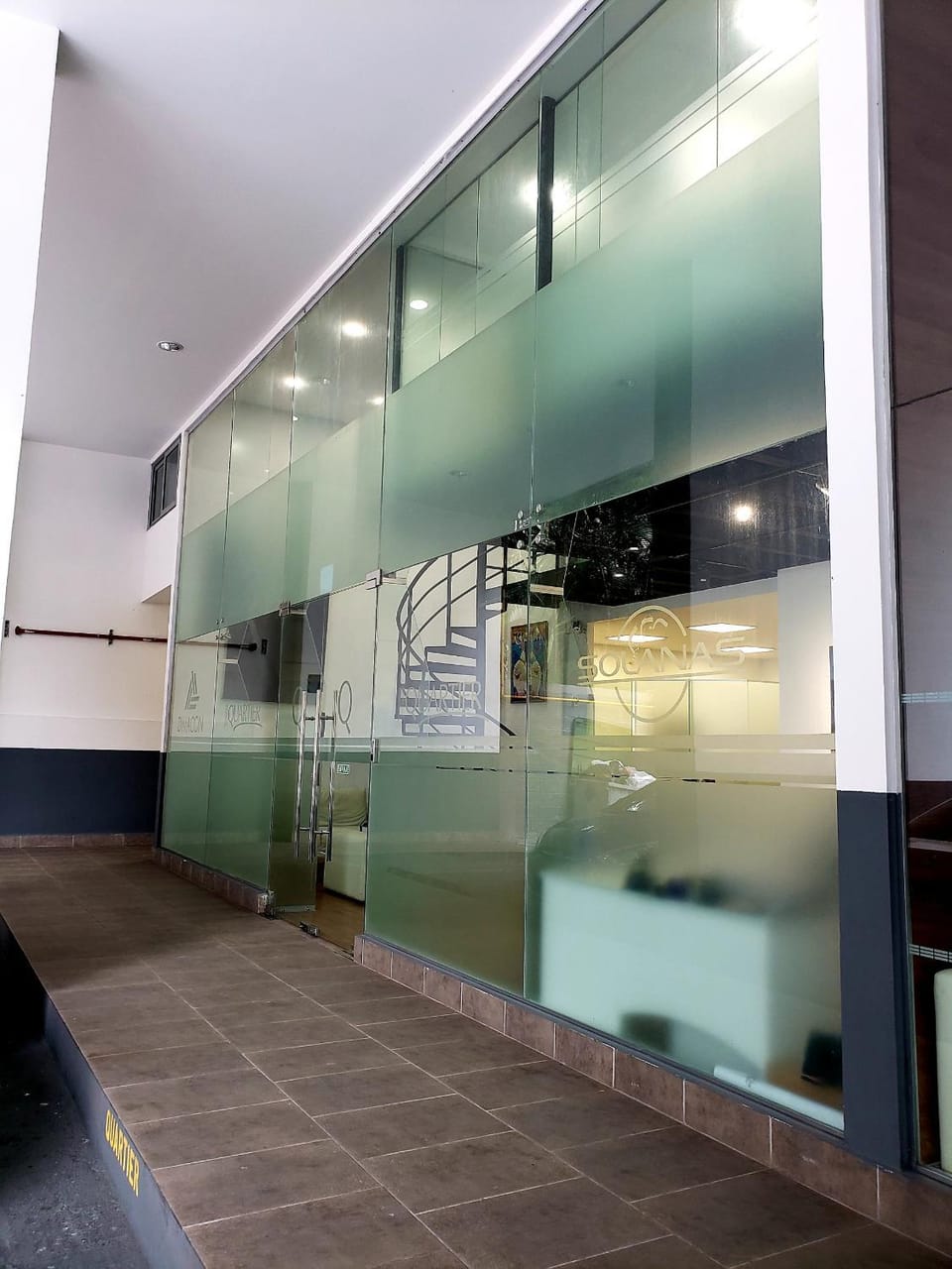 Off site, elevator