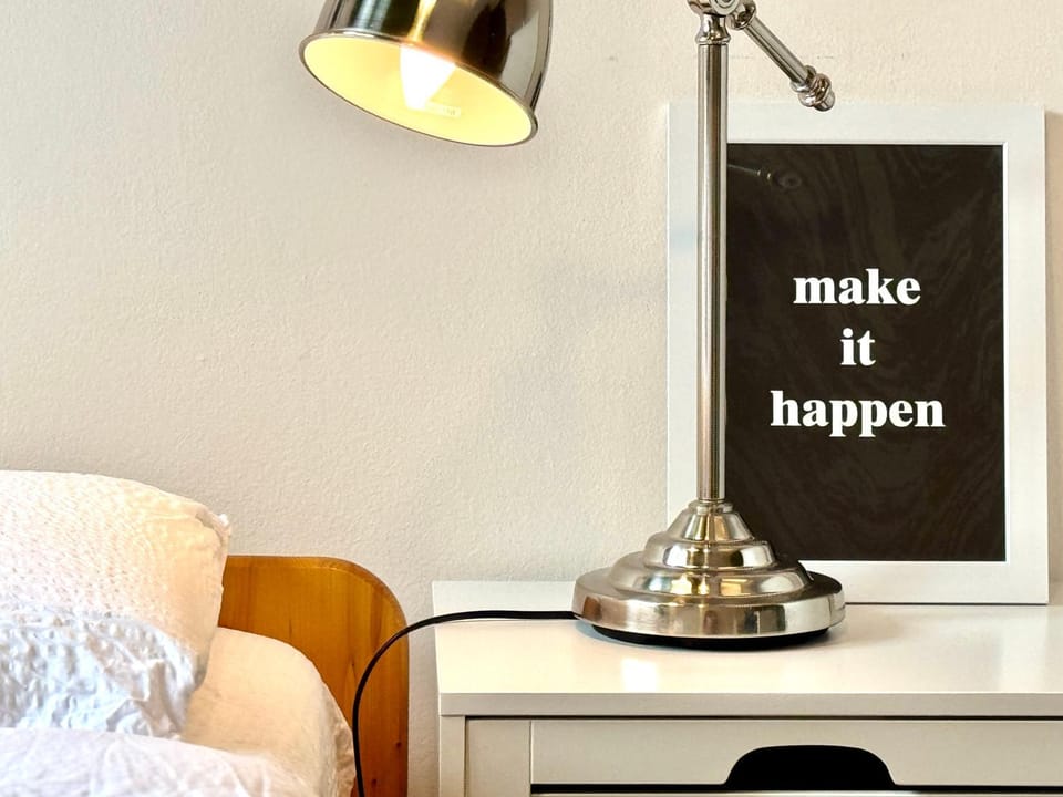 Bed, Bedroom, Text overlay