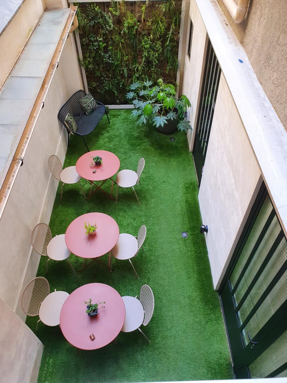Patio, Garden view, Inner courtyard view