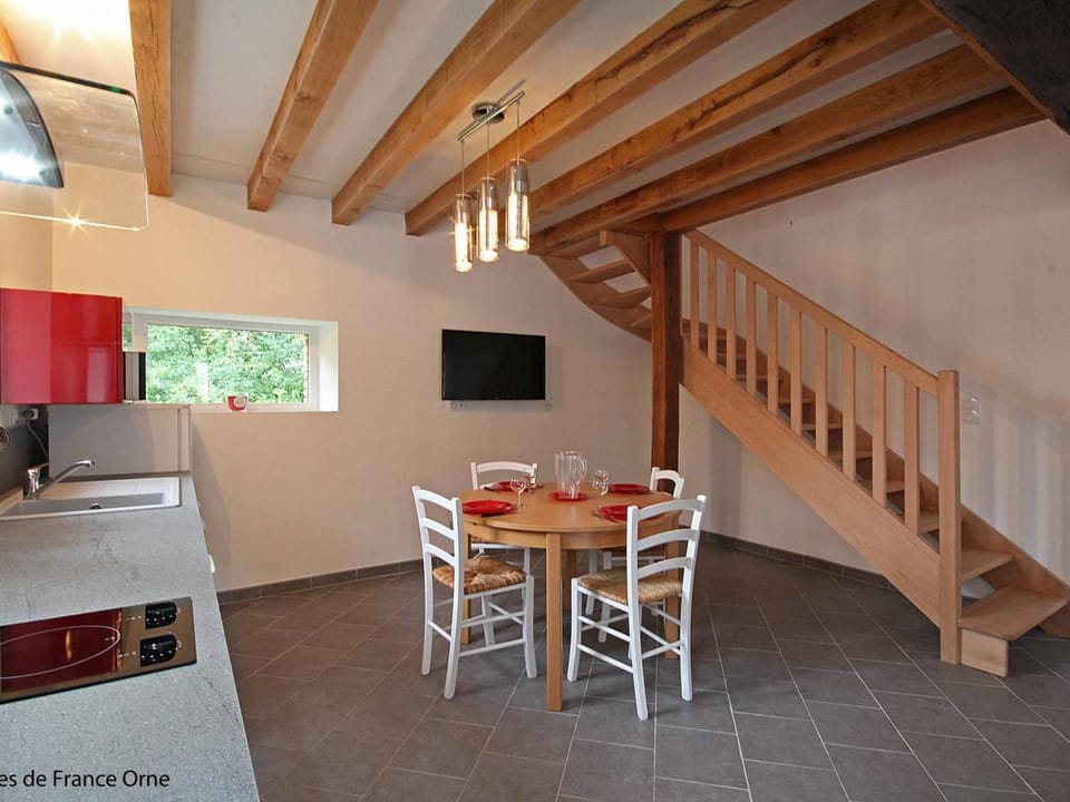 Ancien moulin avec terrasse et animaux acceptés - FR-1-497-84 House in Normandy