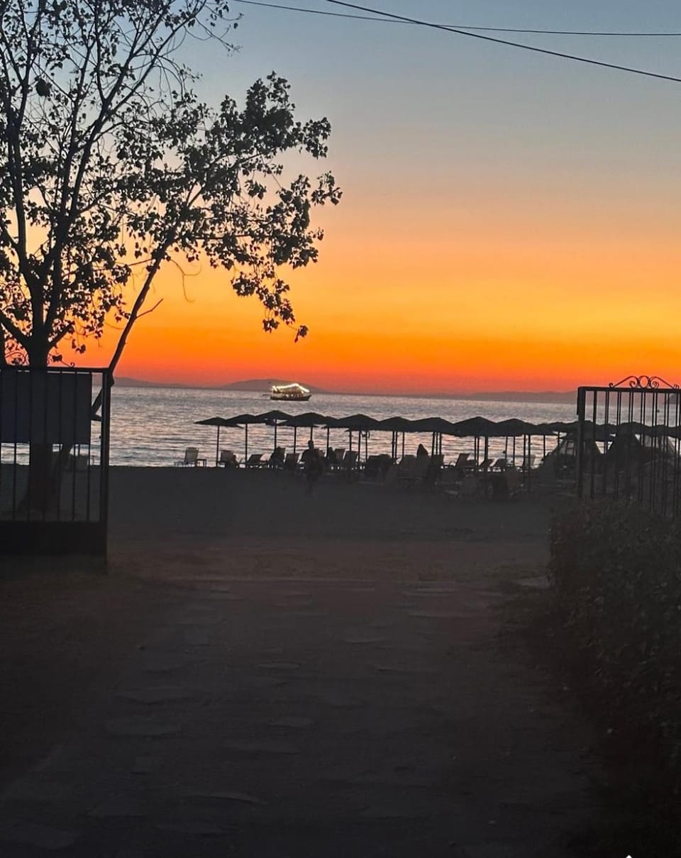 Beach, Sea view, Sunrise, Sunset