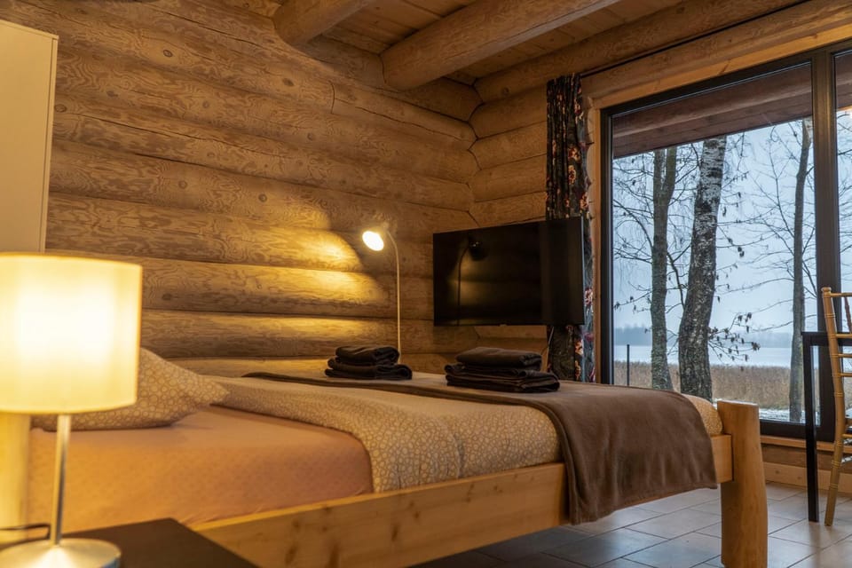 Du Horizontai Country House in Vilnius County, Lithuania