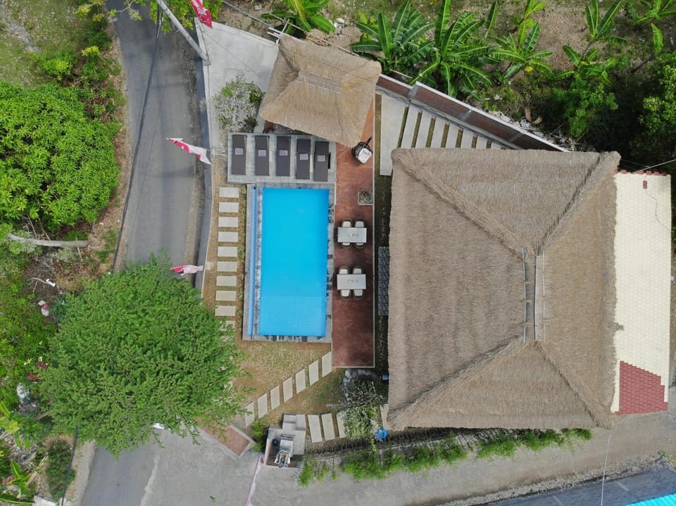 Bird's eye view, Pool view