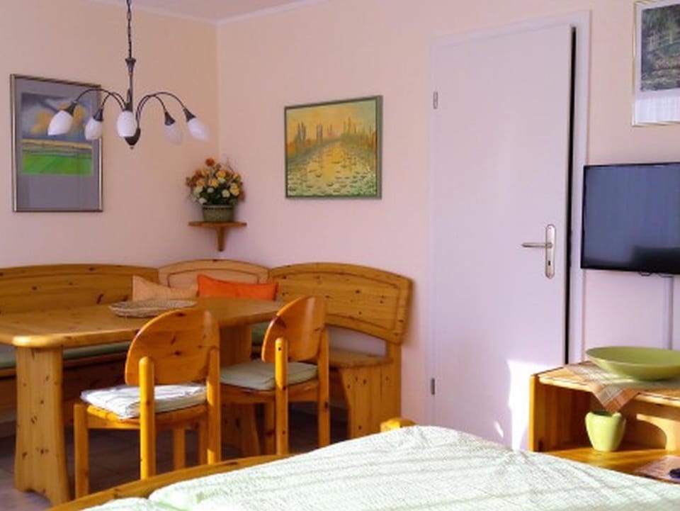 Property building, Living room, Bedroom