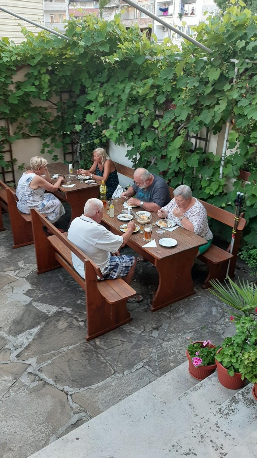 Patio, Garden, group of guests