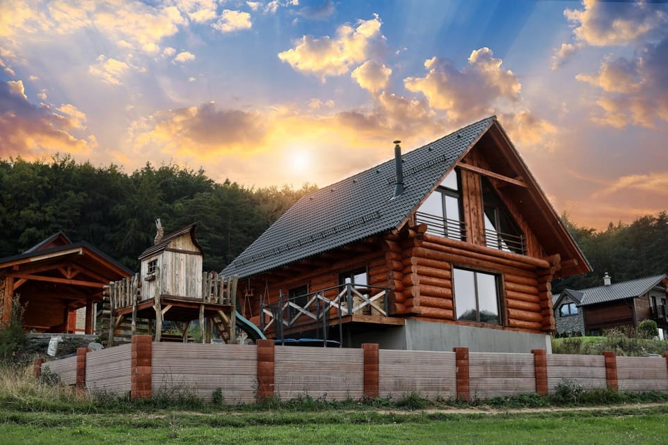 Property building, Sunset