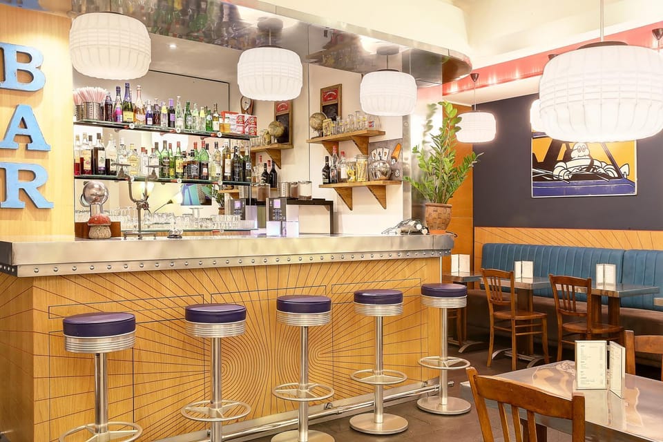 Lounge or bar, Decorative detail
