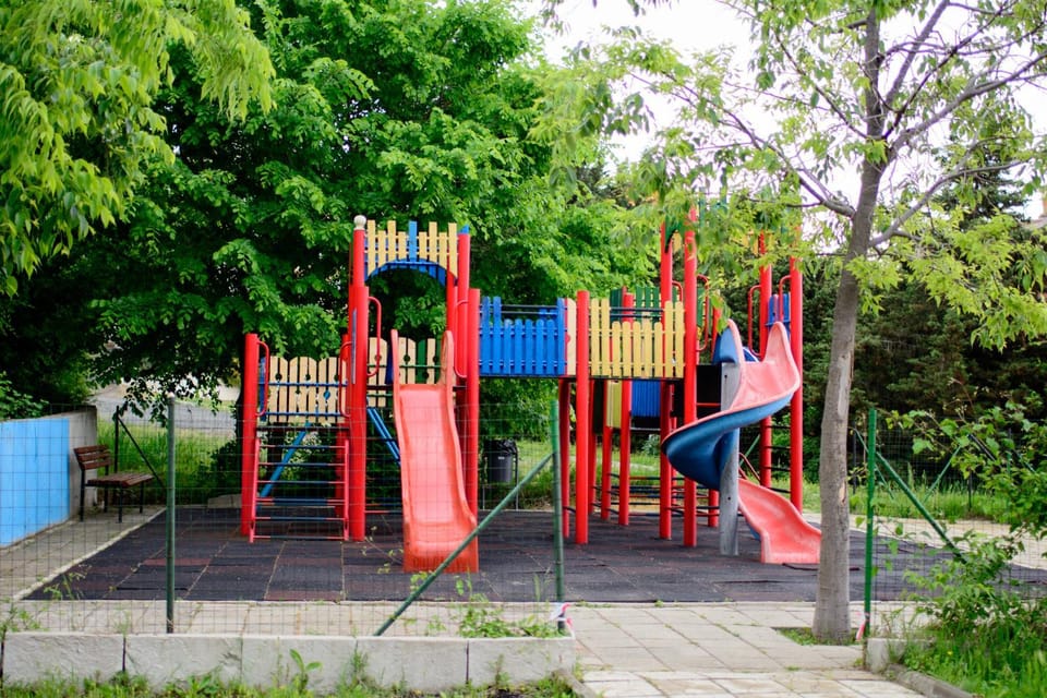 Children play ground, children