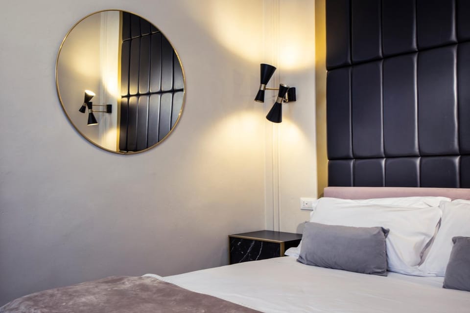 Bed, Decorative detail, Bedroom