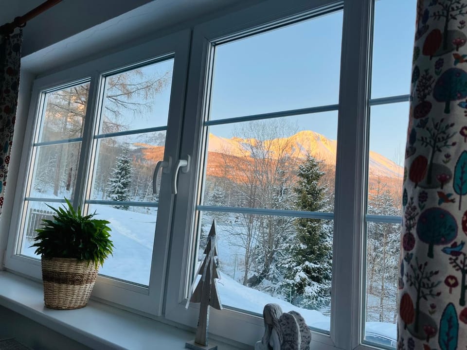 Winter, Mountain view