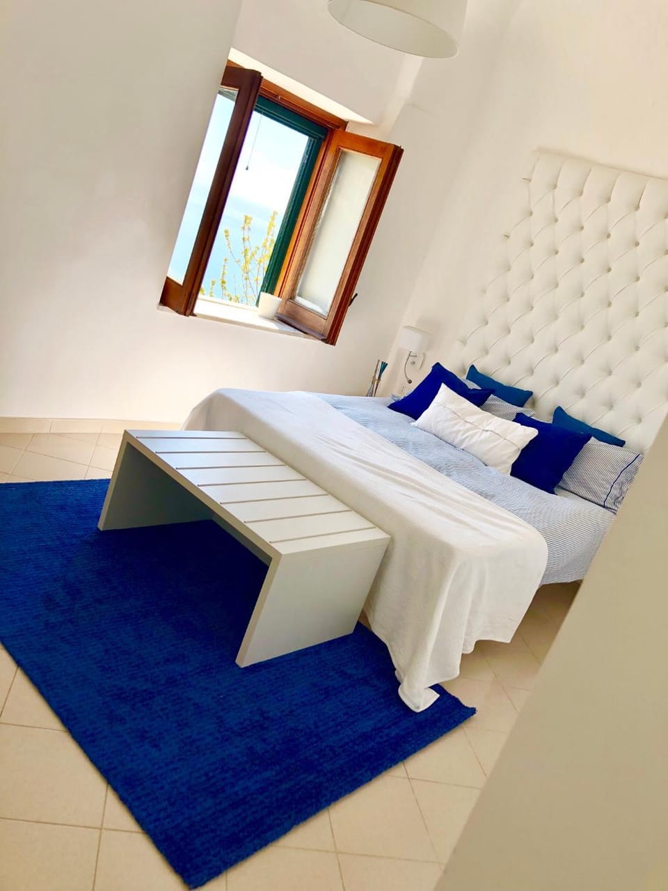 Bed, Photo of the whole room, Bedroom, Sea view