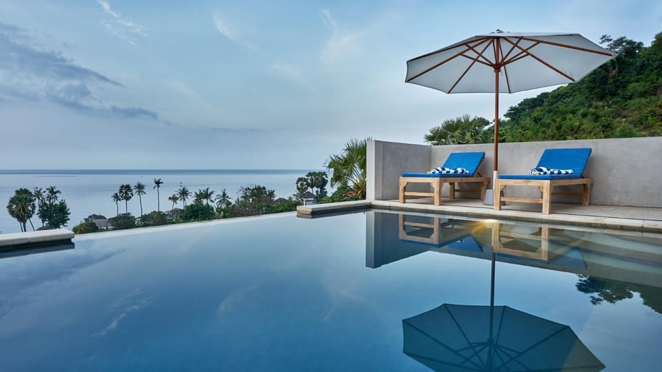 Garden view, Sea view, Swimming pool