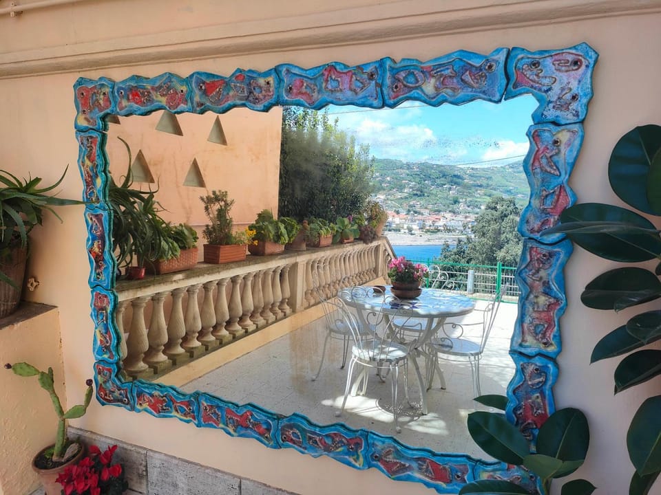 Property building, Patio, Garden, Balcony/Terrace, Lobby or reception, Beach, City view, Garden view, Mountain view, Sea view