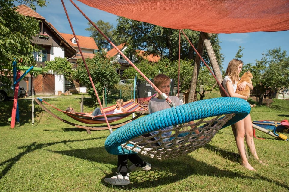 Patio, Children play ground, Garden, Guests, children