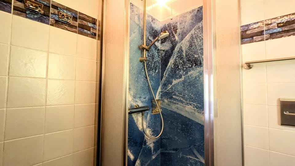 Bathroom, Living room