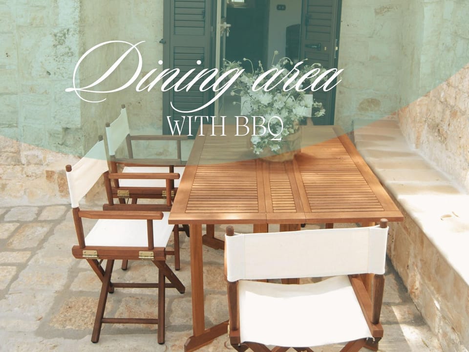 Patio, Dining area