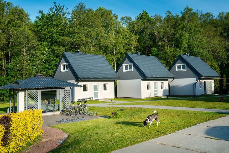 Lubiatowe Love - domki w otulinie lasu House in Pomeranian Voivodeship