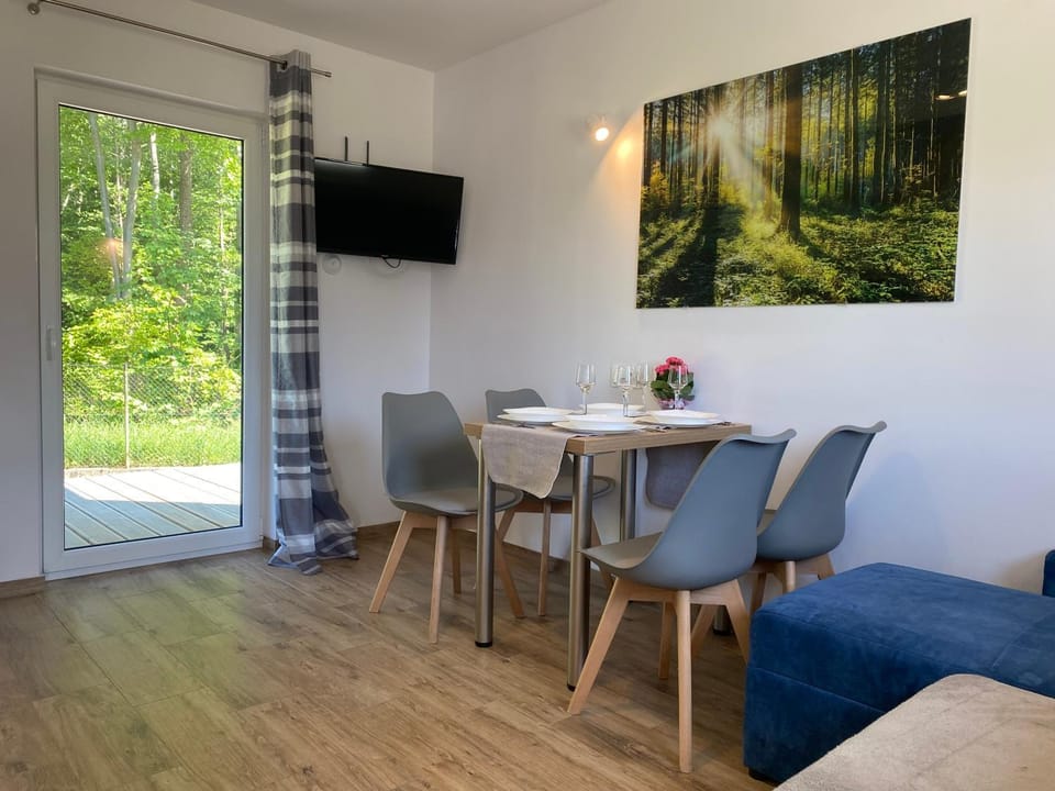 Lubiatowe Love - domki w otulinie lasu House in Pomeranian Voivodeship