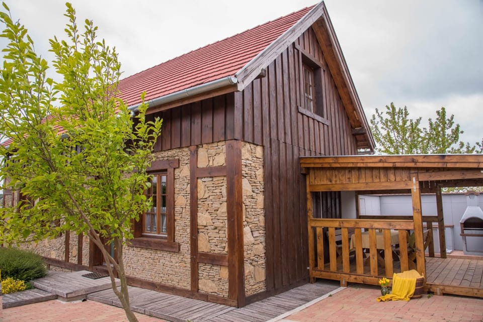 Facade/entrance, BBQ facilities