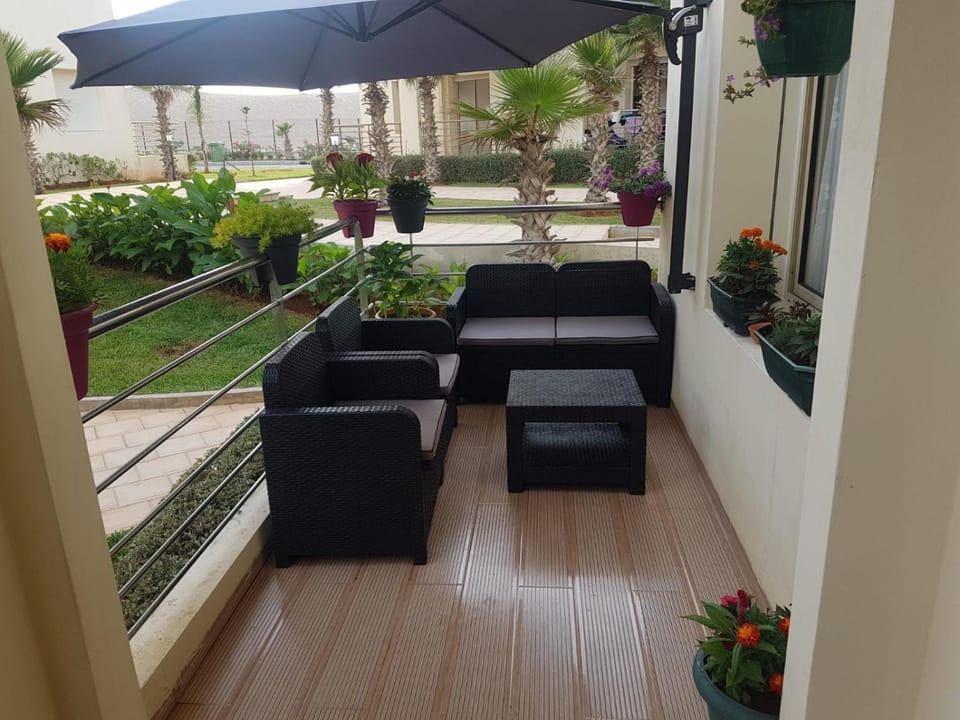 Patio, Balcony/Terrace, Garden view