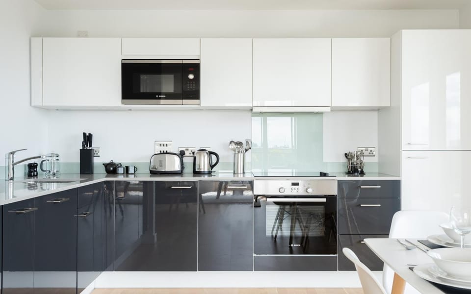Property building, Kitchen or kitchenette