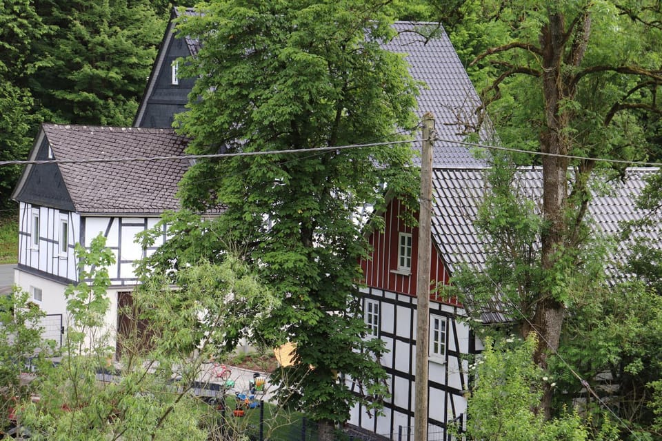 Property building, Patio, Patio, Bird's eye view, BBQ facilities, Balcony/Terrace