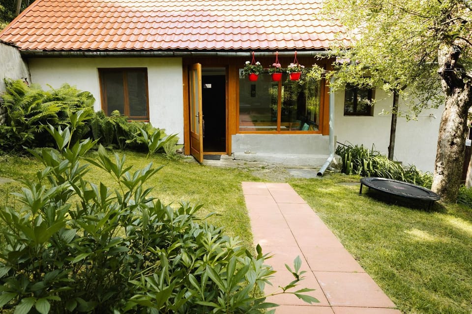 Property building, Garden view