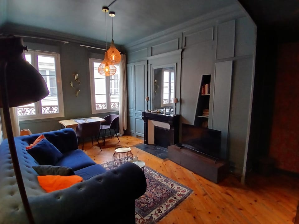 Le repaire de Rougemare déco soignée et chaleureuse, centre historique Apartment in Rouen