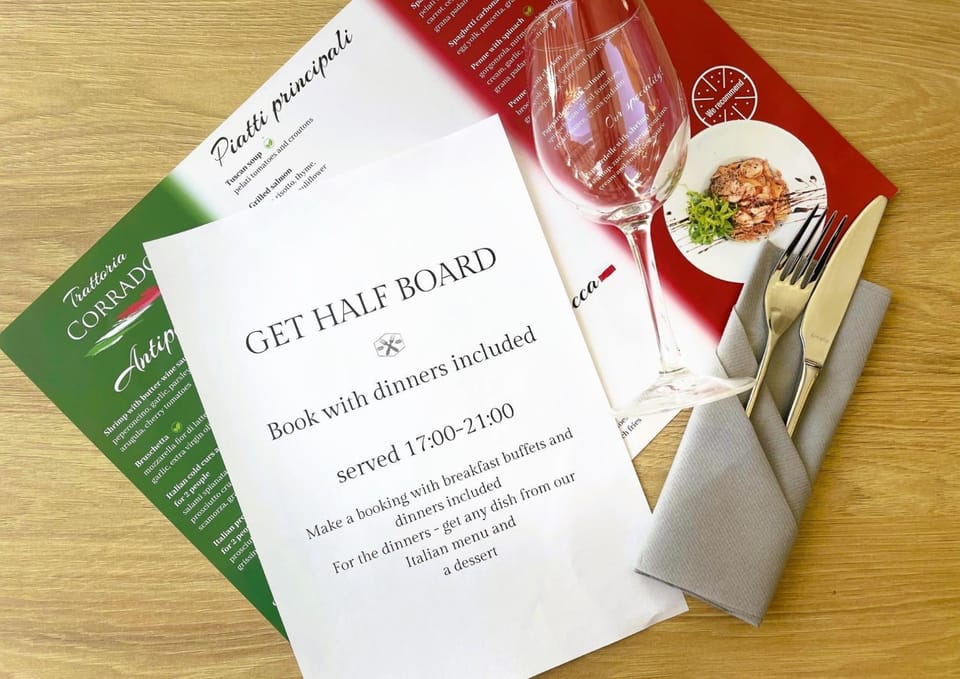 Food and drinks, Dinner