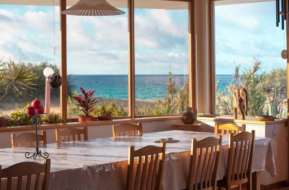 Dining area, Sea view