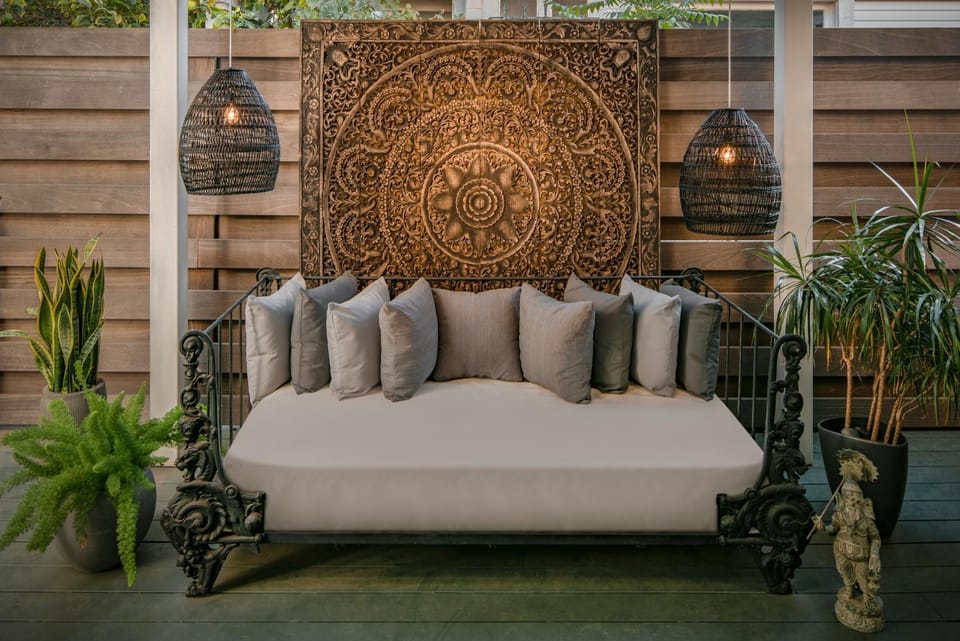 Garden, Seating area