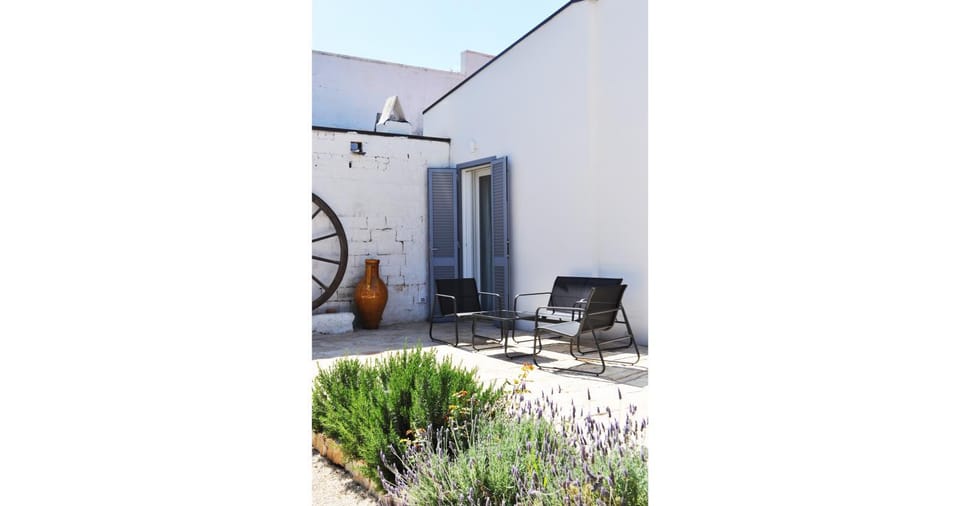 Property building, Patio