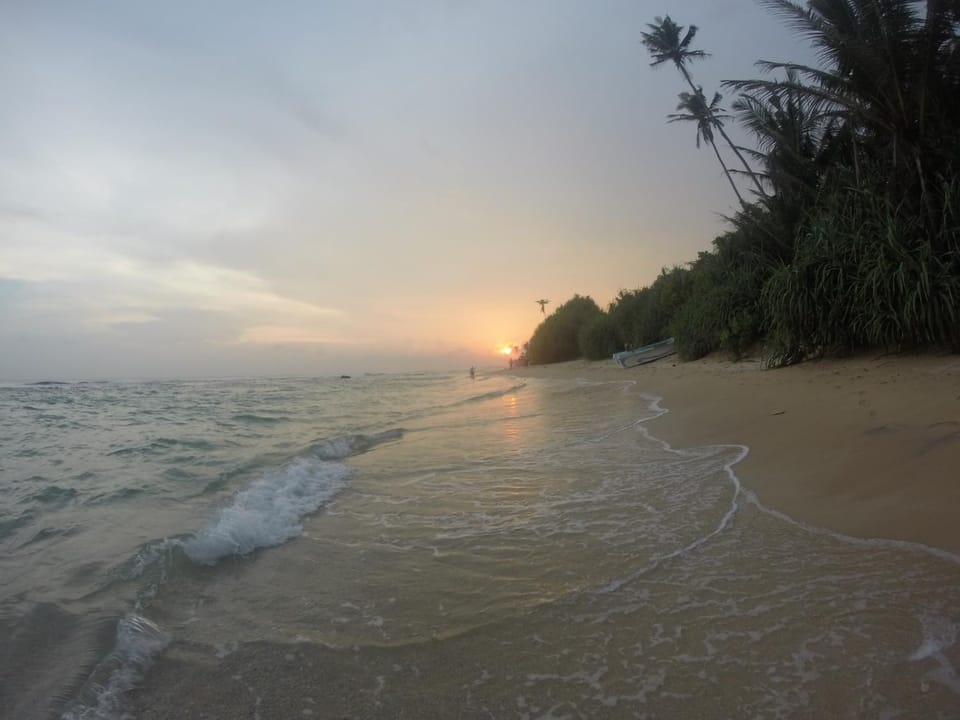 Natural landscape, Beach, Hiking, Sunset