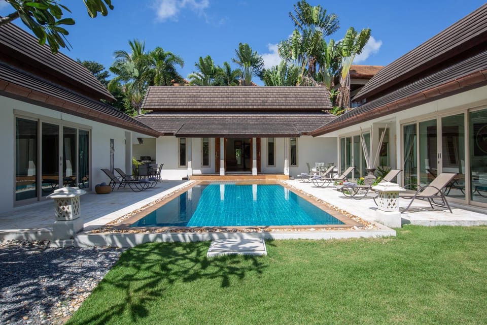 Garden, Swimming pool, sunbed
