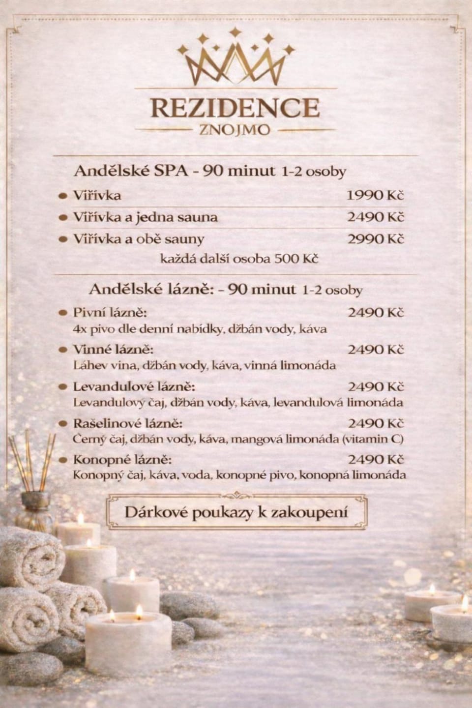 Rezidence Znojmo SPA Privat wellness Hotel in South Moravian Region