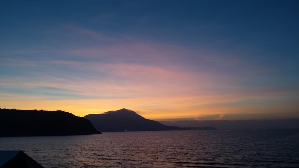 Natural landscape, Beach, Sunset