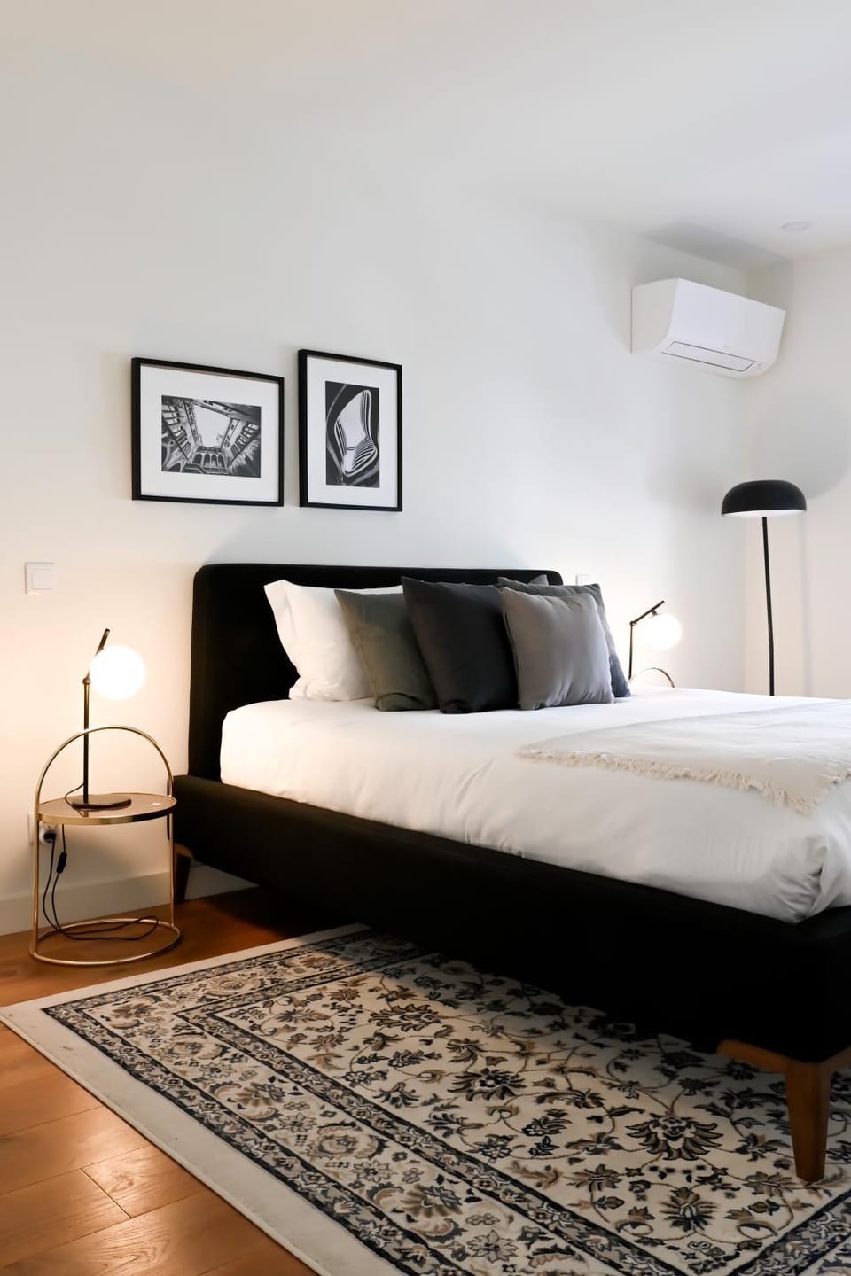 Bed, Decorative detail, Bedroom
