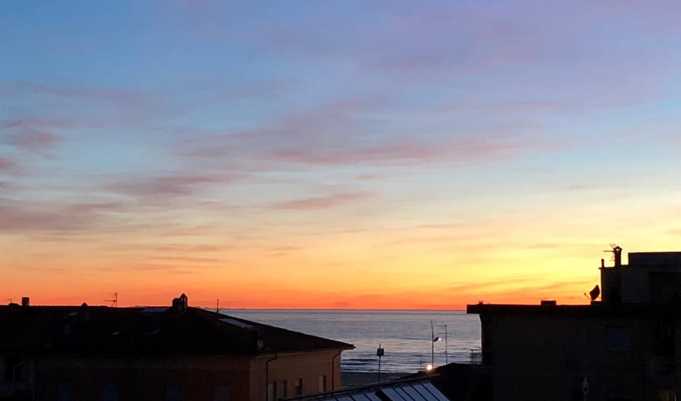Sea view, Sunset