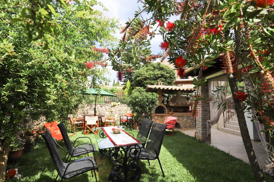 Spring, Day, Garden, Garden view