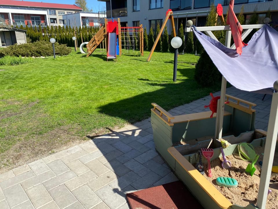 Children play ground, Garden